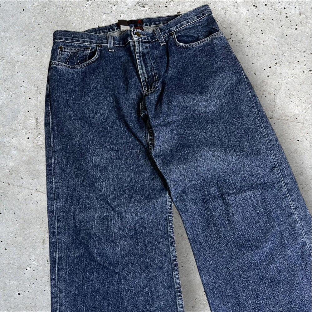Perry Ellis Jeans Mens Blue‎ Straight Leg Size 34/30